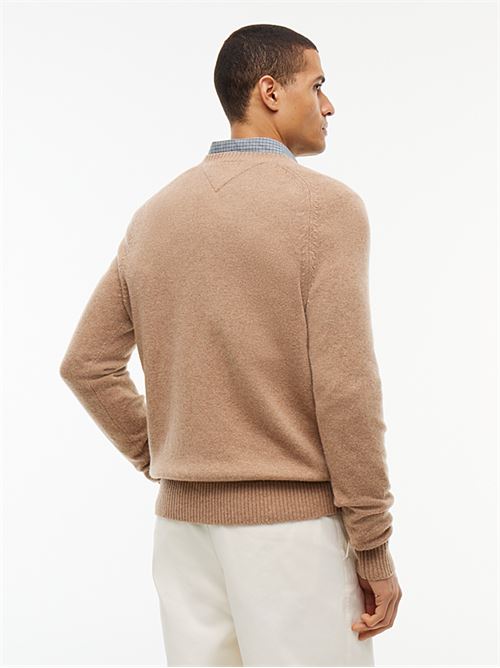lambswool crew neck TOMMY HILFIGER | MW0MW36535RFG
